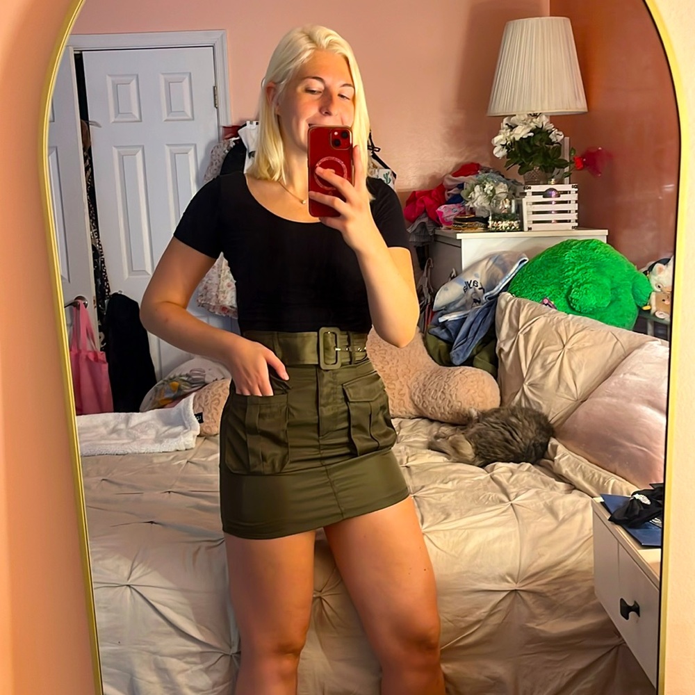 VICI Cargo Mini Skirt